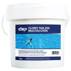 Cloro multiacción en tableta 5 kg. Cloro multiacción en tableta 5 kg.